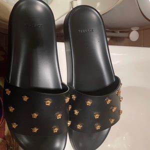 Versace Medusa head studded 100% Authentic Versace
